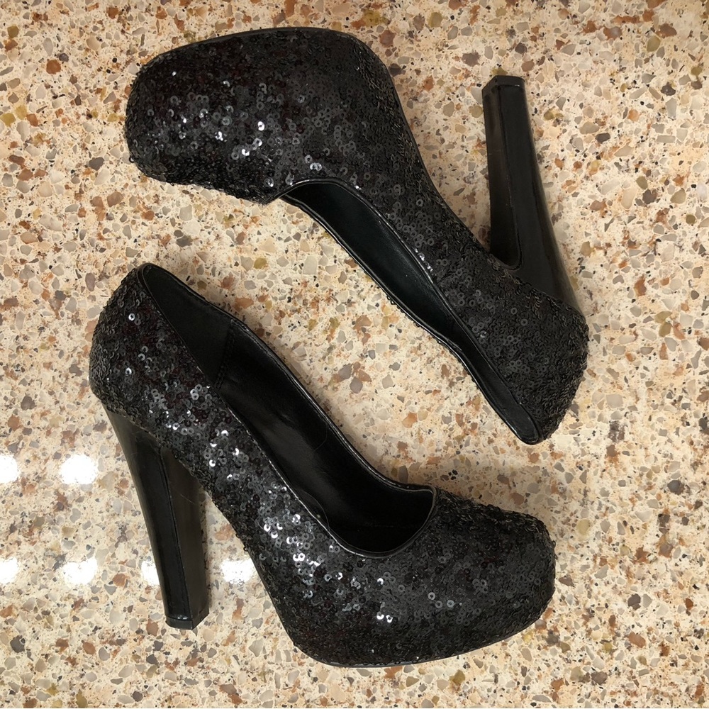 Sequins Heels